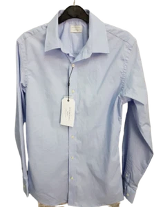 SELECTED HOMME LIGHT BLUE ETRA FITTED SHIRT BLOUSE MEN(HF3) - Picture 1 of 2