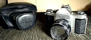 Asahi Honeywell Pentax Objektiv 35 mm Kamera Pentax (Japan) Takamar 1:1,8/55 mit Etui - Bild 1 von 7