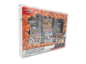 Custodia acrilica Pokemon Glurak Charizard ex collezione premium