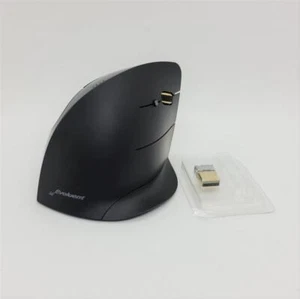 Evoluent Vertical Wireless C Maus für Rechtshänder, Schwarz/Blau - Bild 1 von 1