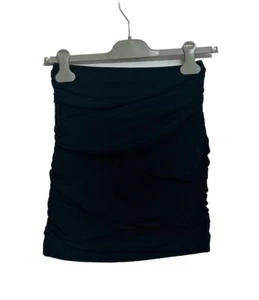 Submarine Blue Girls Skirt Size 12 Black Lace New - Picture 1 of 3