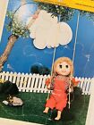 Vintage Puzzle "Katie on a Swing" Frame Tray 1978 Whitman Complete