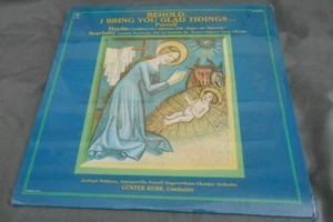 GUNTER KEHR / PURCELL / HAYDN /SCARLATTI / BEHOLD I BRING YOU GLAD TIDINGS US LP - Picture 1 of 2