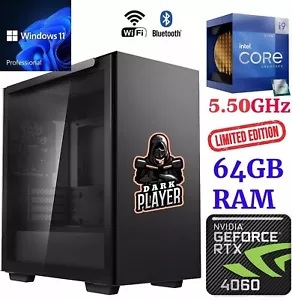 special edition Intel i9-12900KS 64GB RTX 4060 Gaming PC M.2 SSD WIFI BT WIN 11 - Picture 1 of 6