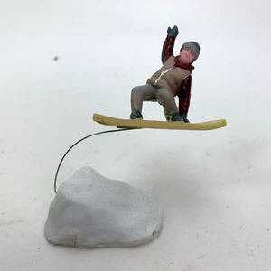 LEMAX Vail Village Snowboard Trickster 22048 Christmas Resin Figurine Accessory - Picture 1 of 18