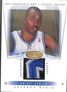 2004-05 Fleer Hot Prospects Rookie Patch Relic #91 Dwight Howard No 109 of 350 - Picture 1 of 2