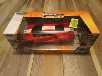 Jada R/C 2017 Ford GT Red Bigtime Muscle Hyper Chargers New - Image 1 of 2