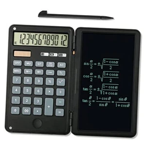 Calculator, 12-Digit Large Display Office Desk Calcultors with Erasable - Picture 1 of 7