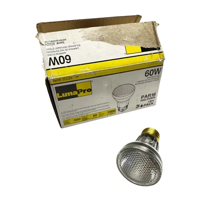 (Box of 5) Lumapro PAR16 Narrow Flood Lamp, 130V, 60W, 2CUZ4, 660 Lumens - Image 1 of 4