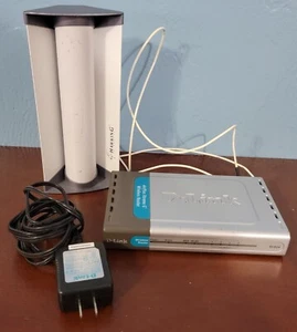DLink DI-624 Wireless Router Airplus xtreme G 4-Port 2.4 Ghz high gain antenna - Picture 1 of 10