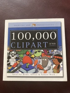 100,00 CLIP ART & WEB GRAPHICS - PC Ideal For Home , Office & School Work - Picture 1 of 4