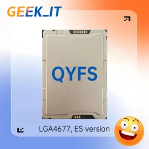 ✅Intel Xeon Platinum 8480+ ES QYFS 1.9GHz 56C / 112T 105MB 350W LGA4677 CPU - Picture 1 of 4