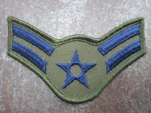 Airman First Class Subdued Rank Insignia USAF Military Cloth Patch Badge - Picture 1 of 2