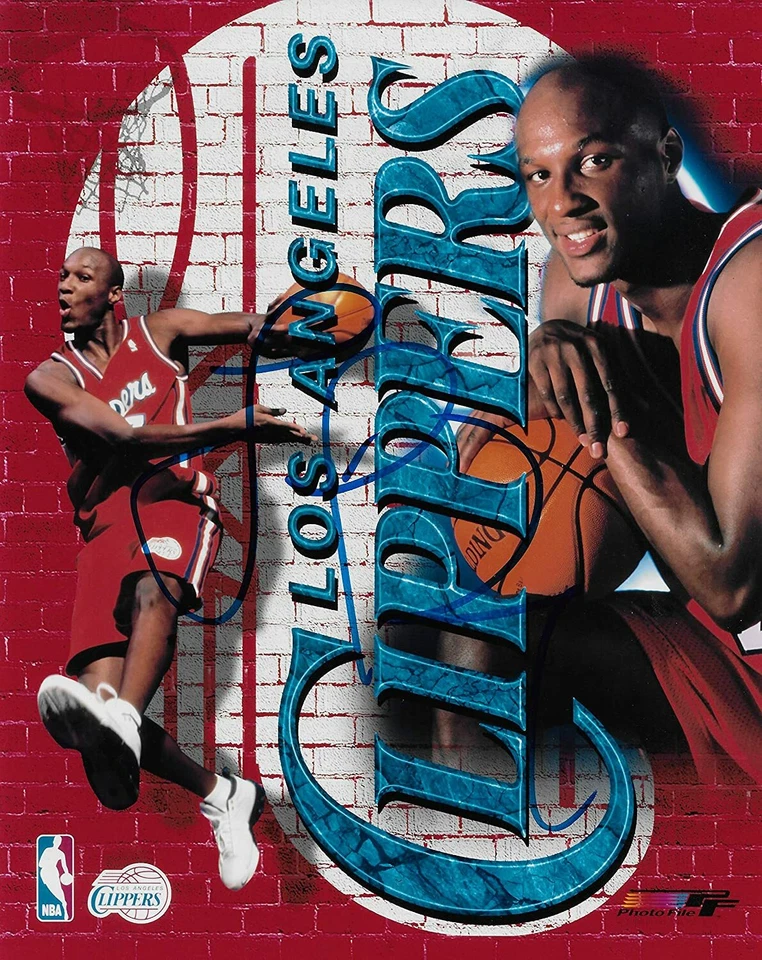 Foto autografiada de baloncesto Lamar Odom Los Angeles Clippers 8x10 certificado de autenticidad... Foto 1 de 1