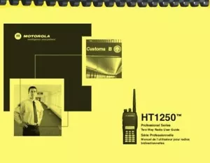 Motorola HT1250 Radio ręczne INSTRUKCJA OBSŁUGI INSTRUKCJA OBSŁUGI - Zdjęcie 1 z 4
