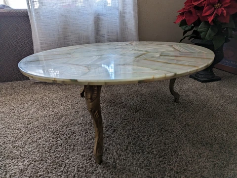 Branded  Calcite Table Cover