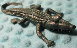 JA-RU Crocodile Toy Figure - 6.5x2.5x1" - Explore Planet Earth Plastic PVC - Picture 1 of 3