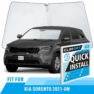 Protector Solar Cubierta Coche Auto Parabrisas Parasol para Kia Sorento 2021-2025 Foto 1 de 4