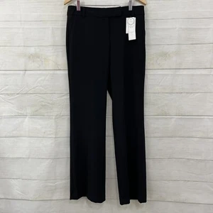 Charter Club Pants Womens Size 8 Black Tummy Slimming Relaxed Fit Dress Career - Picture 1 of 10