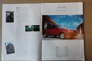 1991 ROVER range brochure extract - MAESTRO Clubman 1.3 1.6, 2.0, MG & TURBO R06 - Picture 1 of 2