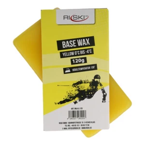 RiSki Skiwachs Base Skiwax Alpin gelb 120g (107,92 EUR/kg) - Bild 1 von 5