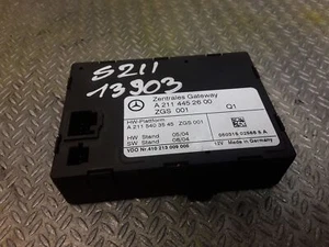 MERCEDES W211 GATEWAY CONTROL MODULE for E CLS Class W211 W219 A 2114452600 - Picture 1 of 2