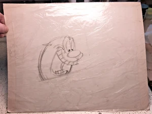 Ren and Stimpy Original 1992 Production Drawing S2 Powdered Toast Man Spumco - Bild 1 von 1