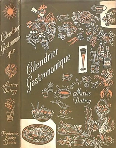 "Calendrier Gastronomique: Histoires De Cuisine" 1960 DUTREY, Marius - Imagen 1 de 11