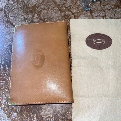 Cartera Cartier Must Logo de cuero para mujer Foto 1 de 4