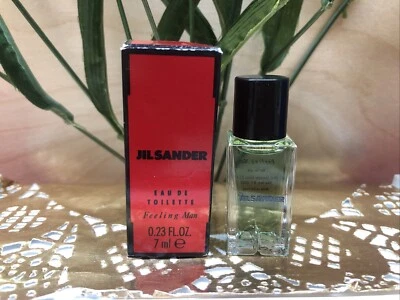 Lixadeira masculina Feeling Man By Jil mini EDT colônia respingo 7 ml - Imagem 1 de 2