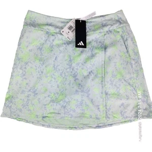 Adidas Skort Para Mujer Pequeña Golf Jacquard Falda Limón Lúcido Ropa Activa Gorecore - Imagen 1 de 6