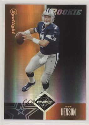 2004 Leaf Limited Rookie Spotlight Bronze /100 Drew Henson #167 Rookie RC - Image 1 of 2