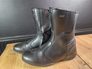 Stylmartin Denver WP Touring Motorcycle Boots in Black Size 9.5 UK 44 Eu - Picture 1 of 15