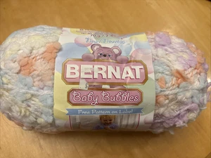 Bernat Baby Bubbles 2.4 oz. Pretty Bubbles acrylic blend yarn - Picture 1 of 5
