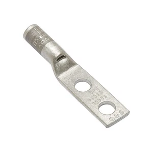 BURNDY YA4CL2TC14 TwoHoleLugCmprsnConn,STD,Gray,346/8 22C317 - Picture 1 of 1