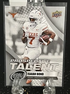 ISAIAH BOND---2025 WORLD OF SPORTS---INTERESSENTEN TALENTEN---KOSTENLOSER VERSAND - Bild 1 von 2