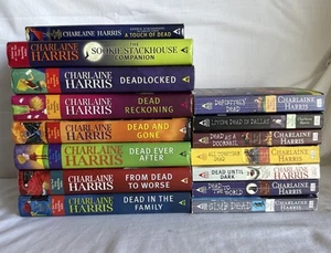 Charlaine Harris Lot 15: Complete Series 1-7 PB 8-13 HC + Sookie Stackhouse x2 - Picture 1 of 14
