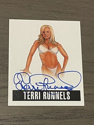 Leaf Originals Wrestling Terri Runnels 2014 autógrafo #TR1 Foto 1 de 2