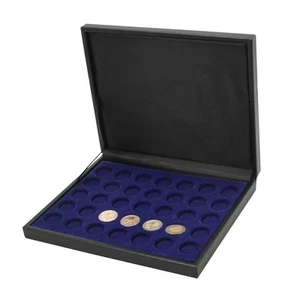 Leather Coin Case for 35 Presidential/SBA Small Dollars or Coins to 29mm - Picture 1 of 5