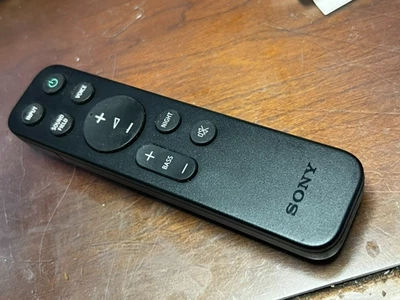 Genuine SONY Originally Supplied OEM Remote for HT-S400 HT-SC40 SA-S400 Soundbar - Image 1 of 3