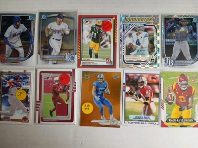Tarjetas deportivas mixtas de MLB y NFL Foto 1 de 4