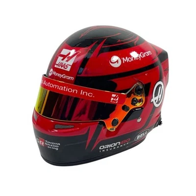Mini Helmet Bell Racing 1/2 Haas F1 2025 Esteban Ocon #31 - Immagine 1 di 4