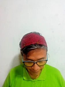 Shipibo Native hair band + bracelet  22 - Picture 1 of 5