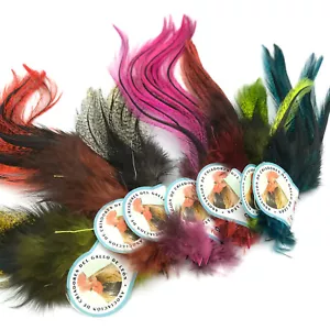 UV2 COQ DE LEON PERDIGON PIUME CODA DI FUOCO - Fly Tying Euro Nymph Spirit River - Foto 1 di 10