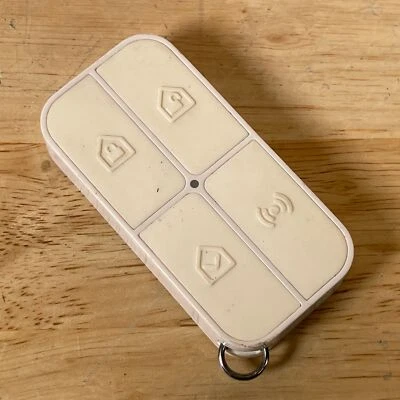 iSmartAlarm RC3 White Wireless 4-Buttons Infrared Remote Tag for Security System - Image 1 of 2