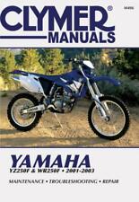 Yamaha YZ250F & WR250F 2001-2003 Workshop Repair Manual