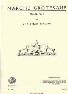 Marche Grotesque Op 32 No 1 by Christian Sinding (Art Publication Society) - Bild 1 von 1
