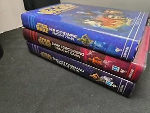 ALL SIGNED Star Wars Heir To The Empire Trilogy by Timothy Zahn HC 1st/1st LOT! - Picture 1 of 15