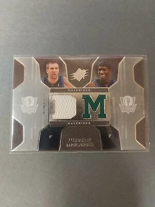 07-08 Spx Dirk Nowitzki / Howard Winning Materials Combos Jersey Mavericks - Picture 1 of 2