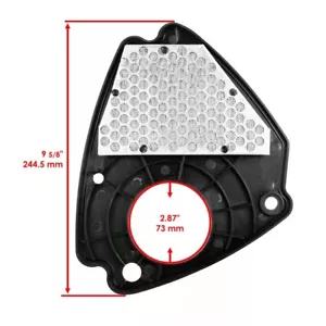 Caltric Air Filter Cleaner For Honda VT600C Shadow VLX 600 1999 2000 2001-2007 - Picture 1 of 6